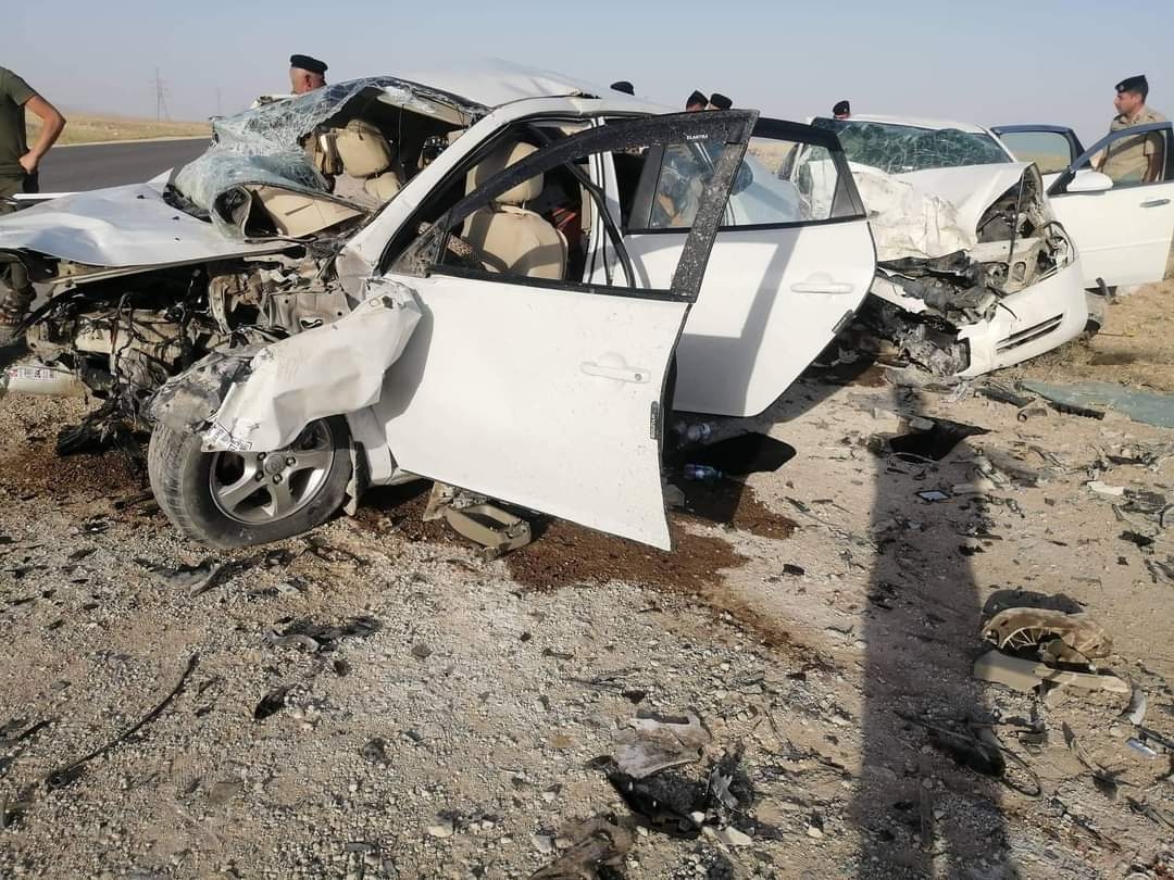 ديالى تستيقظ على حادث سير مروع وصعقة تنهي حياة طالب