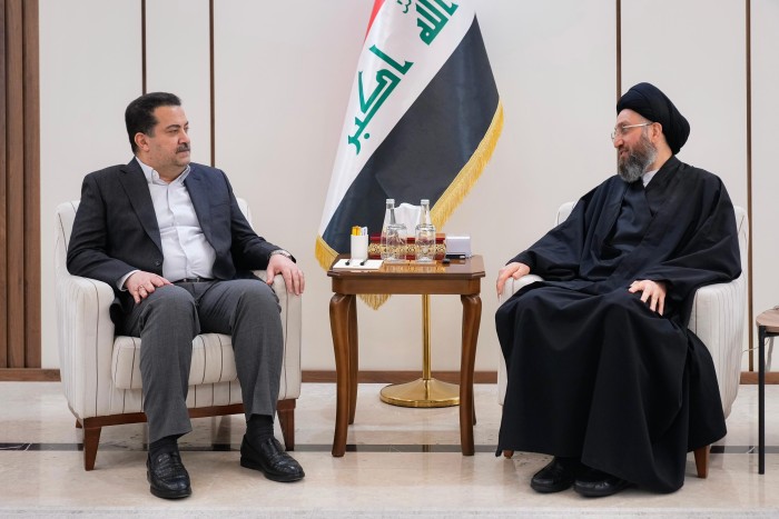 السوداني يبحث مع الحكيم الاستعدادات للانتخابات وتوحيد الصف