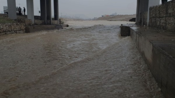 هدير السيول في ديالى: الأمطار الجارفة تعيد الحياة لوديان خانقين ومندلي